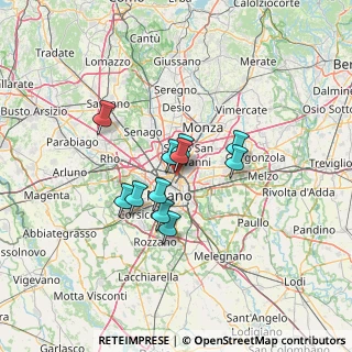 Mappa 20125 Milano MI, Italia (9.24273)