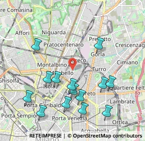 Mappa 20125 Milano MI, Italia (2.15071)
