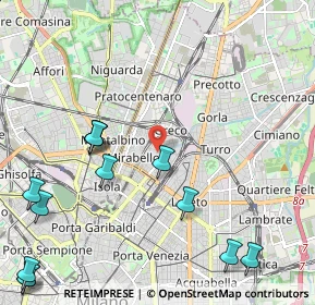 Mappa 20125 Milano MI, Italia (2.90231)