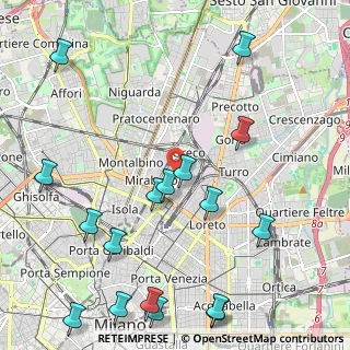 Mappa 20125 Milano MI, Italia (2.80235)