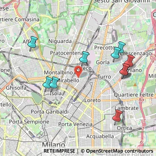 Mappa 20125 Milano MI, Italia (2.28818)