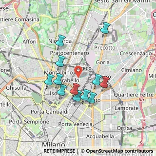 Mappa 20125 Milano MI, Italia (1.58083)