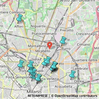Mappa 20125 Milano MI, Italia (2.46529)