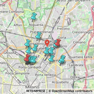 Mappa 20125 Milano MI, Italia (1.83211)