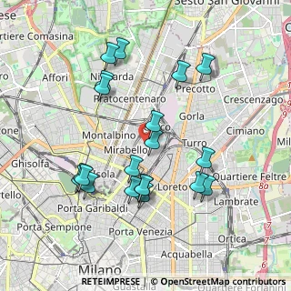 Mappa 20125 Milano MI, Italia (1.9055)