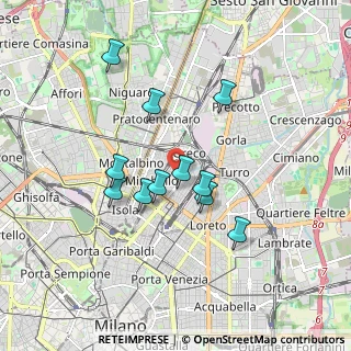 Mappa 20125 Milano MI, Italia (1.51455)