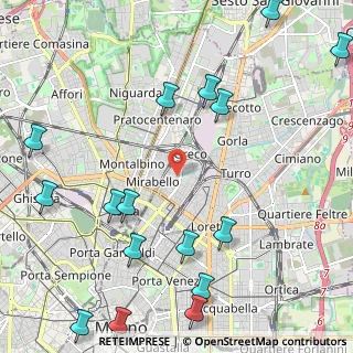 Mappa 20125 Milano MI, Italia (2.95563)