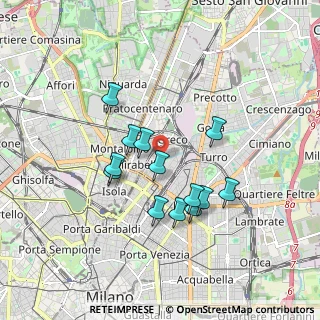 Mappa 20125 Milano MI, Italia (1.51846)