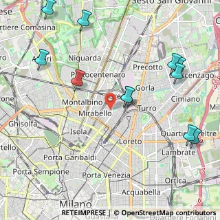 Mappa 20125 Milano MI, Italia (2.58364)