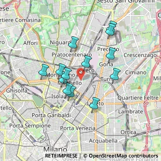 Mappa 20125 Milano MI, Italia (1.58846)
