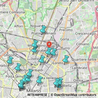 Mappa 20125 Milano MI, Italia (2.88053)