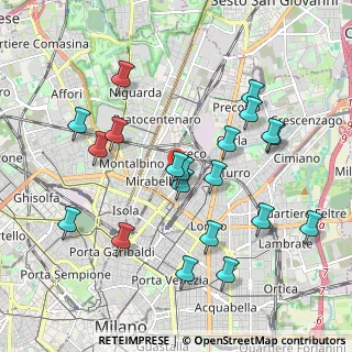 Mappa 20125 Milano MI, Italia (2.0305)