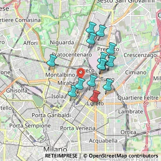 Mappa 20125 Milano MI, Italia (1.47714)