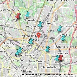 Mappa 20125 Milano MI, Italia (2.64769)