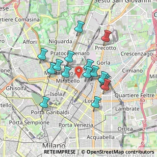 Mappa 20125 Milano MI, Italia (1.46313)