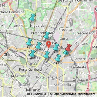Mappa 20125 Milano MI, Italia (1.51364)