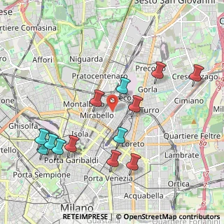 Mappa 20125 Milano MI, Italia (2.17846)