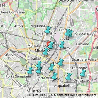 Mappa 20125 Milano MI, Italia (2.05857)