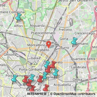 Mappa 20125 Milano MI, Italia (3.24571)