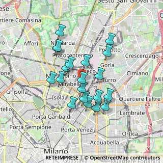 Mappa 20125 Milano MI, Italia (1.48)