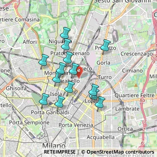 Mappa 20125 Milano MI, Italia (1.59571)