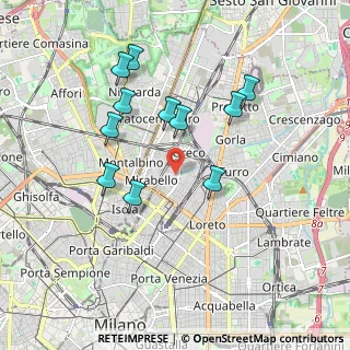 Mappa 20125 Milano MI, Italia (1.75818)