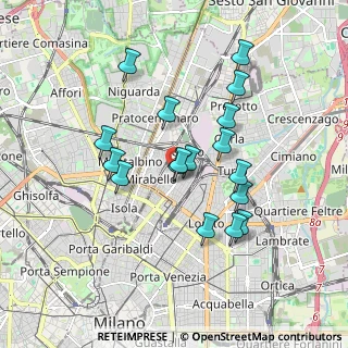 Mappa 20125 Milano MI, Italia (1.58706)