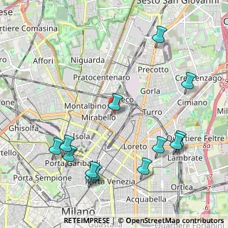 Mappa 20125 Milano MI, Italia (2.53846)