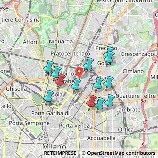 Mappa 20125 Milano MI, Italia (1.57231)