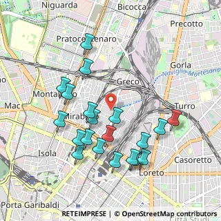 Mappa 20125 Milano MI, Italia (0.99)