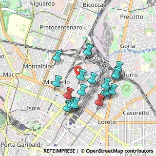 Mappa 20125 Milano MI, Italia (0.8185)
