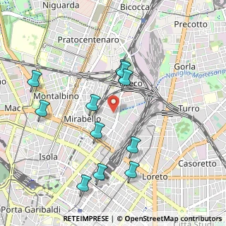 Mappa 20125 Milano MI, Italia (1.02)