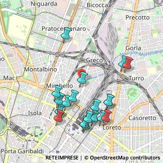 Mappa 20125 Milano MI, Italia (1.065)