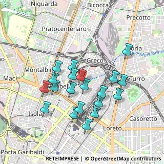 Mappa 20125 Milano MI, Italia (0.838)