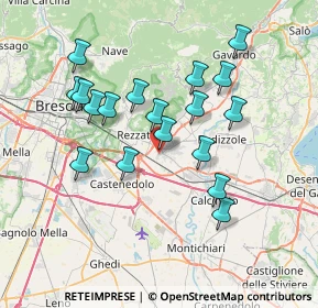 Mappa Via Luigi Pasteur, 25080 Molinetto BS, Italia (6.78667)