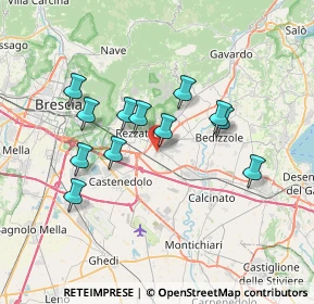 Mappa Via Luigi Pasteur, 25080 Molinetto BS, Italia (6.22333)