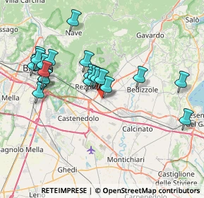 Mappa Via Luigi Pasteur, 25080 Molinetto BS, Italia (7.4555)