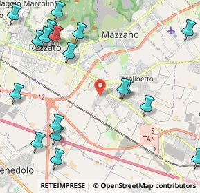 Mappa Via Luigi Pasteur, 25080 Molinetto BS, Italia (2.9375)