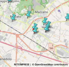 Mappa Via Luigi Pasteur, 25080 Molinetto BS, Italia (2.09545)