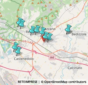 Mappa Via Luigi Pasteur, 25080 Molinetto BS, Italia (3.28636)