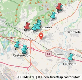 Mappa Via Luigi Pasteur, 25080 Molinetto BS, Italia (4.0325)