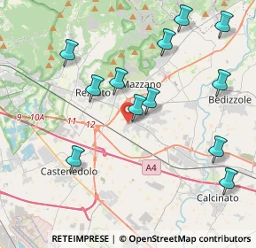 Mappa Via Luigi Pasteur, 25080 Molinetto BS, Italia (4.3725)
