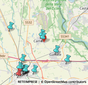 Mappa Strada Privata Sesia, 28062 Cameri NO, Italia (5.605)