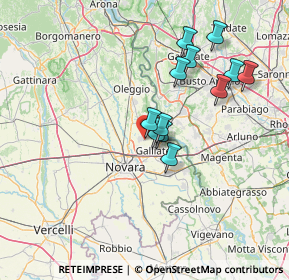 Mappa Strada Privata Sesia, 28062 Cameri NO, Italia (12.51833)