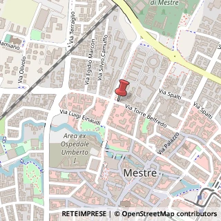 Mappa Via torre belfredo 91, 30174 Venezia, Venezia (Veneto)