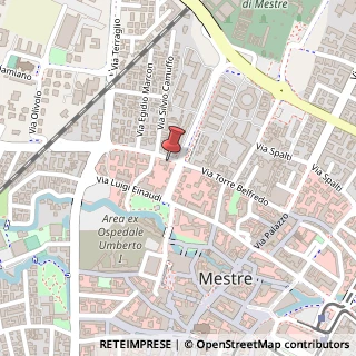 Mappa Via Torre Belfredo, 79, 30174 Venezia, Venezia (Veneto)