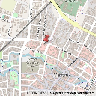 Mappa Via Torre Belfredo, 121, 30174 Venezia, Venezia (Veneto)