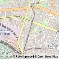 Mapa Milano