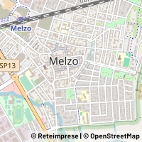 Mapa Melzo