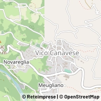Mapa Vico Canavese